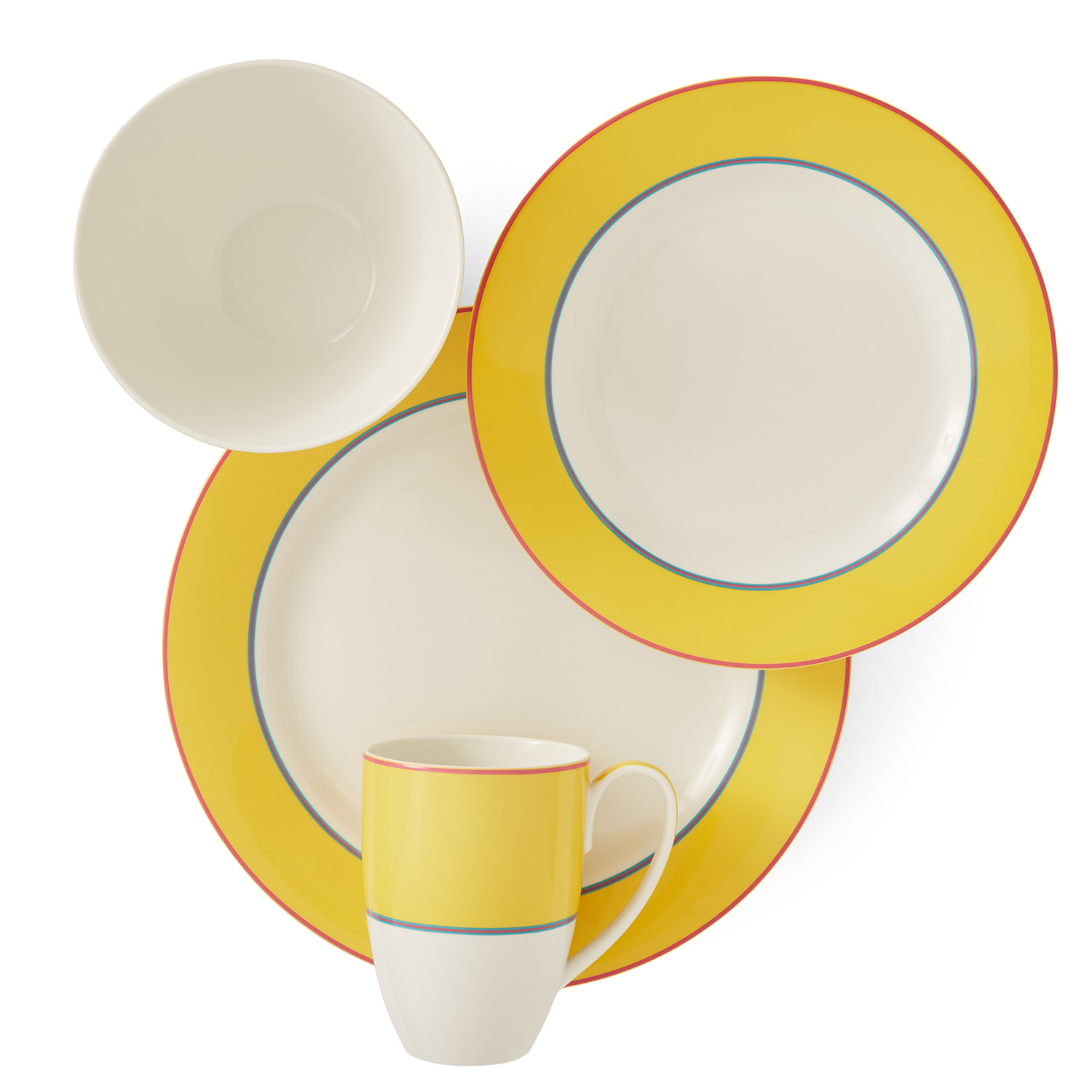Kit Kemp Calypso 4 piece set - Yellow image number null